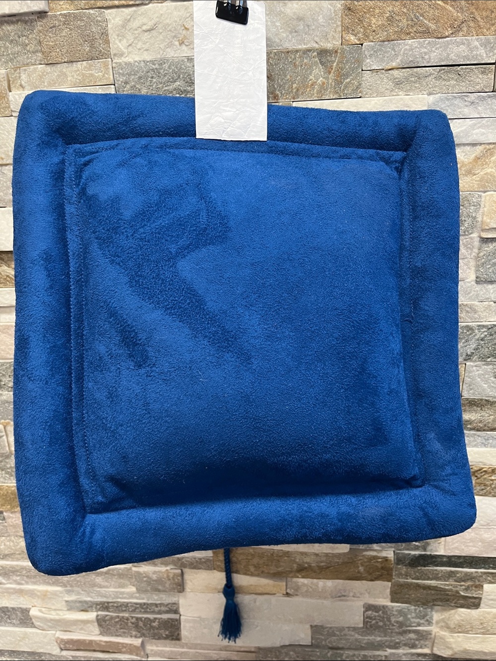 Base  for working on a laptop blue  Velvet Hanging - Picture 3 of 8